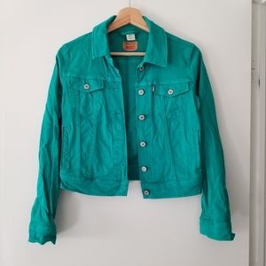 Cropped Levi's Jean jacket size xs